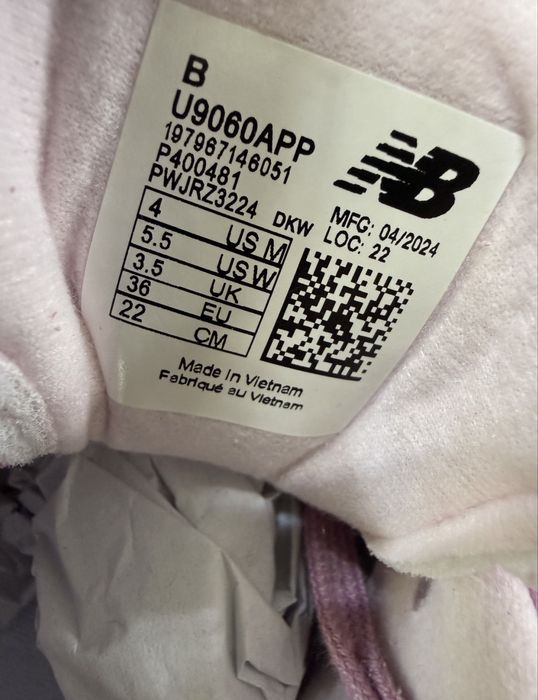 New Balance 9060 36 / 37 / 37,5 / 38 / 39,5 / 40 noi new