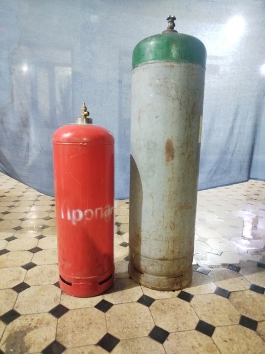 Paropan balon uyga 100 litr toldir gazi bilan