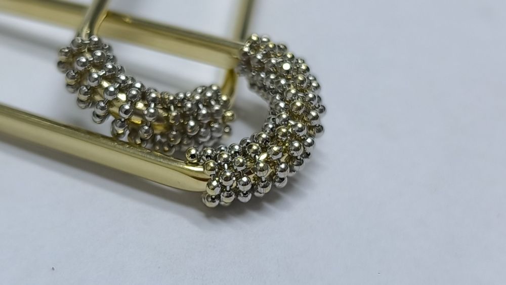 Серьги из жёлтого золота