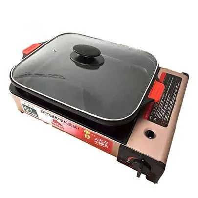 Многофункционална газова скара , за печене , готвене барбекю