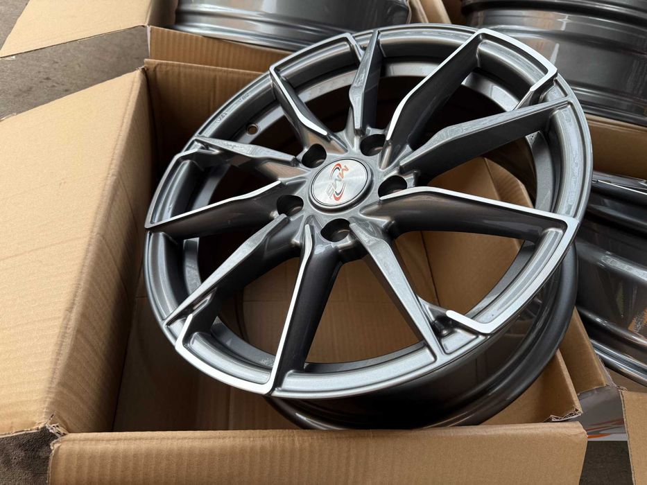 4 бр. чисто нови алуминиеви джанти VOG 16'' 5x114.3 ф67.1 ET35, 6.5J