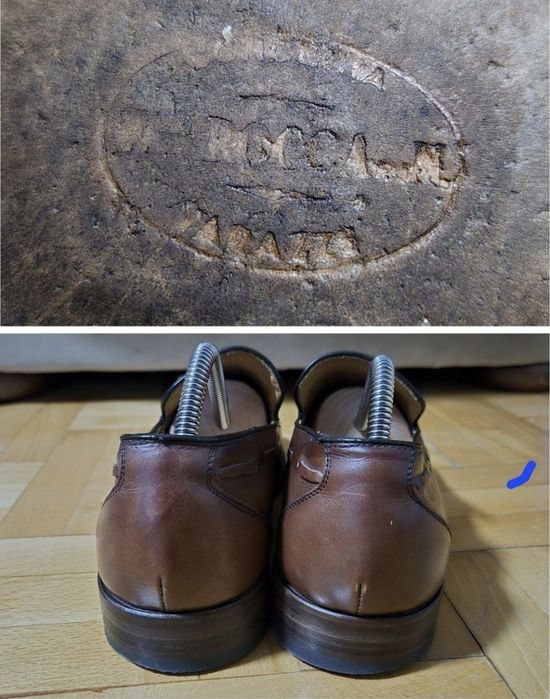 Pantofi premium Conezie Fe Rocca fu N., Goodyear Welted, Handmade - 42