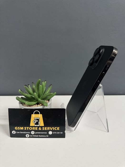 Iphone 14 Pro 128Gb Space Gray 2 Ani Garantie Gsm Store&Service