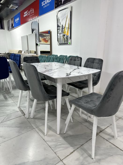 Стол со стульями комплект