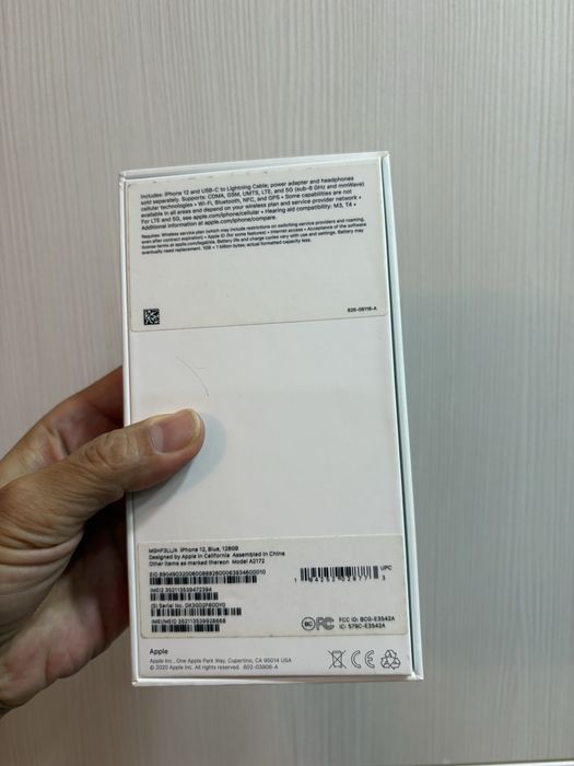 Iphone 12, синий, 128 гб