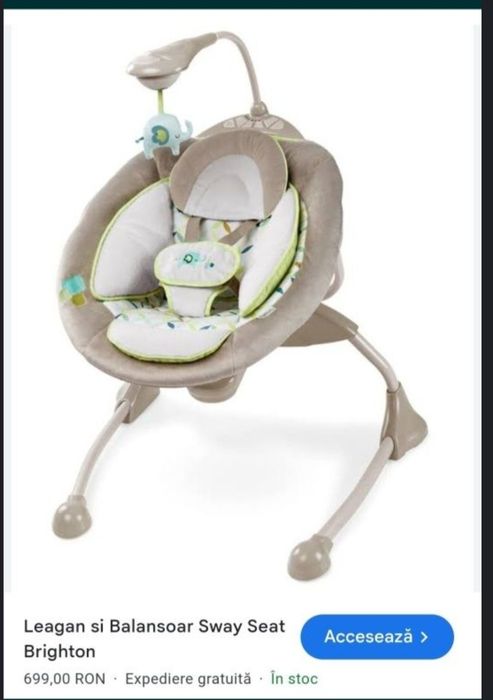 Balansoar Ingenuity bebe