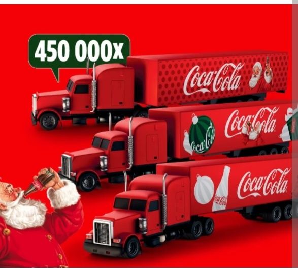 Коледното камионче на Coca-Cola