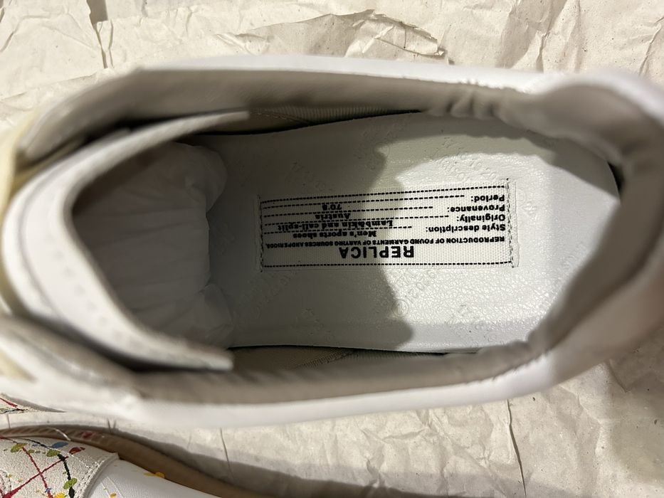 Adidasi Maison Margiela Paint Splatter