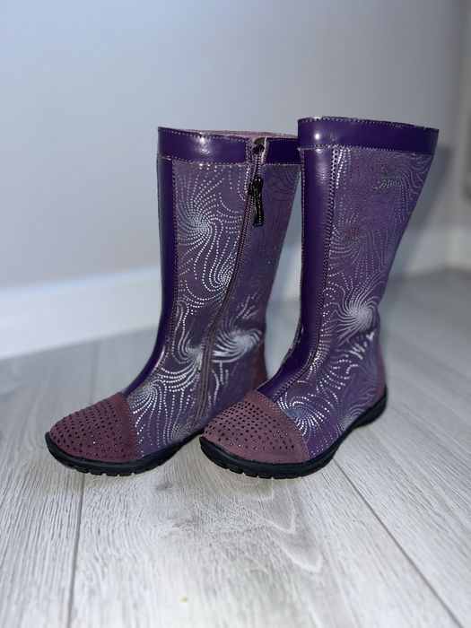 Сапоги для девочек ( натуралка)