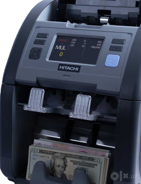 Hitachi 110F Пул санайдигон аппарат, счетчик банкнот