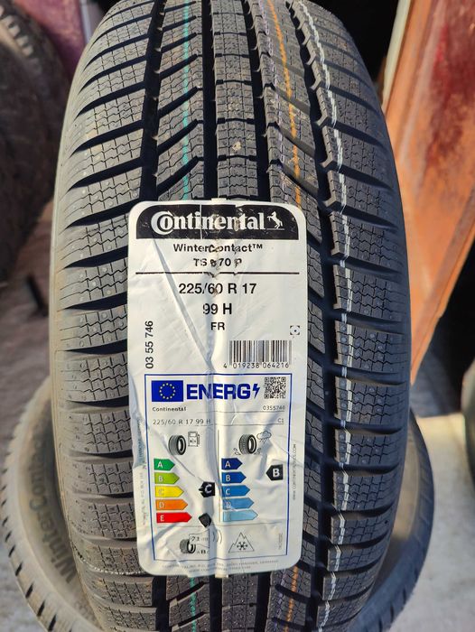 4 Нови зимни гуми 225/60R17 Continental WinterContact TS870P 99H made in Germany