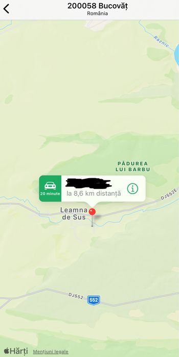 Teren 500 mp Leamna de Sus