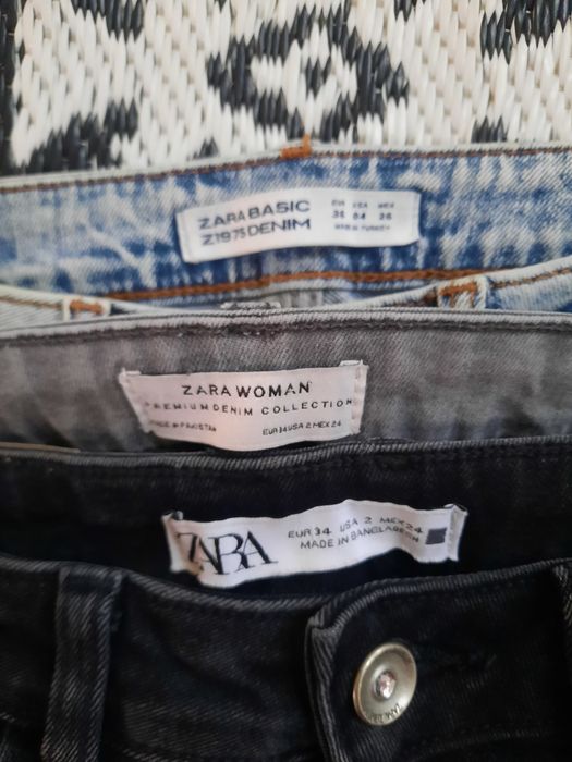 3 perechi de blugi Zara