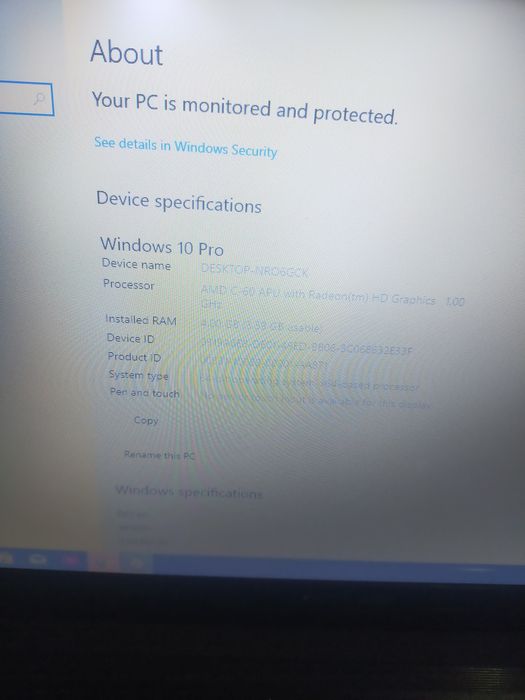 Laptop Asus de birou