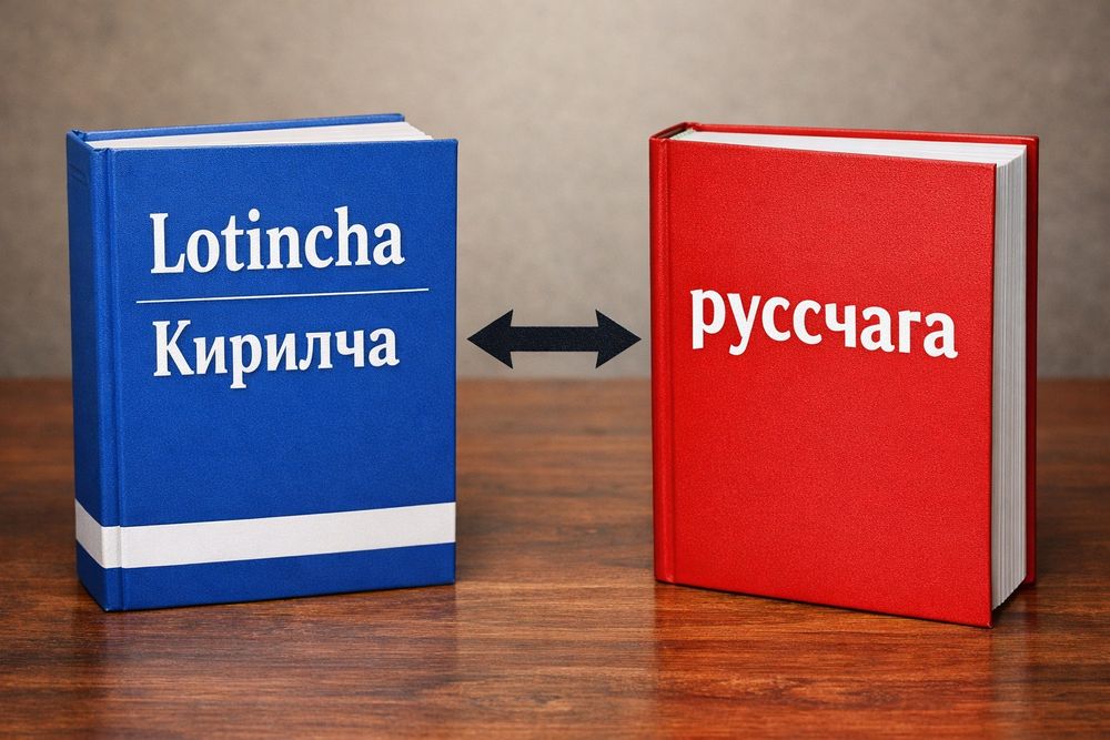 Kitoblarni bir tildan ikkinchi tilga o'girish (perevod)