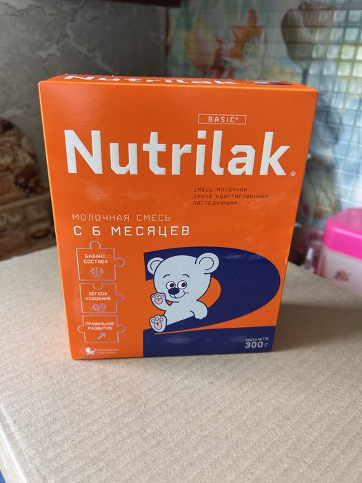 Новая смесь Nutrilak 2 (с 6 месяцев)