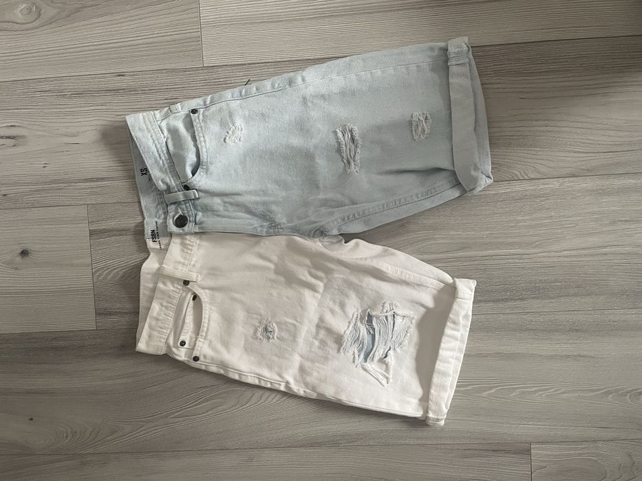 Blugi scurti rupti in 2 culori