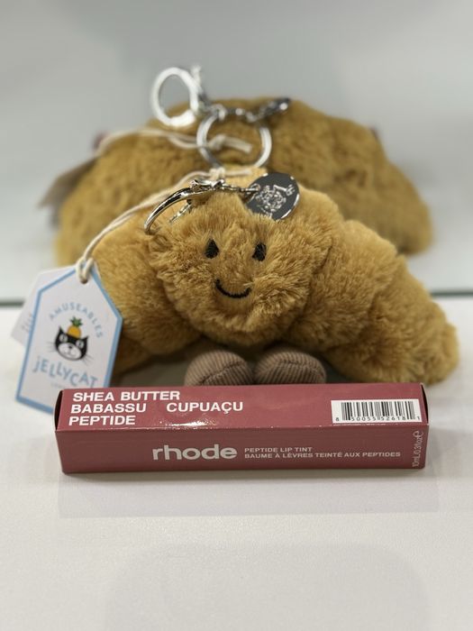 Комплект Джеликет Jellycat + Rhode Lip Tint