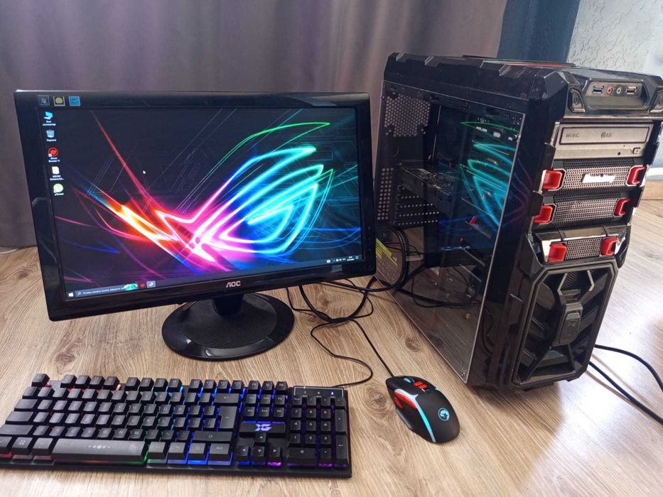 Игровой ПК Core i5-7400\GTX 1050ti\DDR4 16gb!