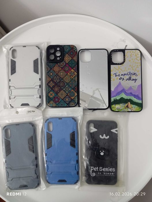 Чехлы на Айфоны XS,13 PRO MAX,11 PRO MAX б/у и новые