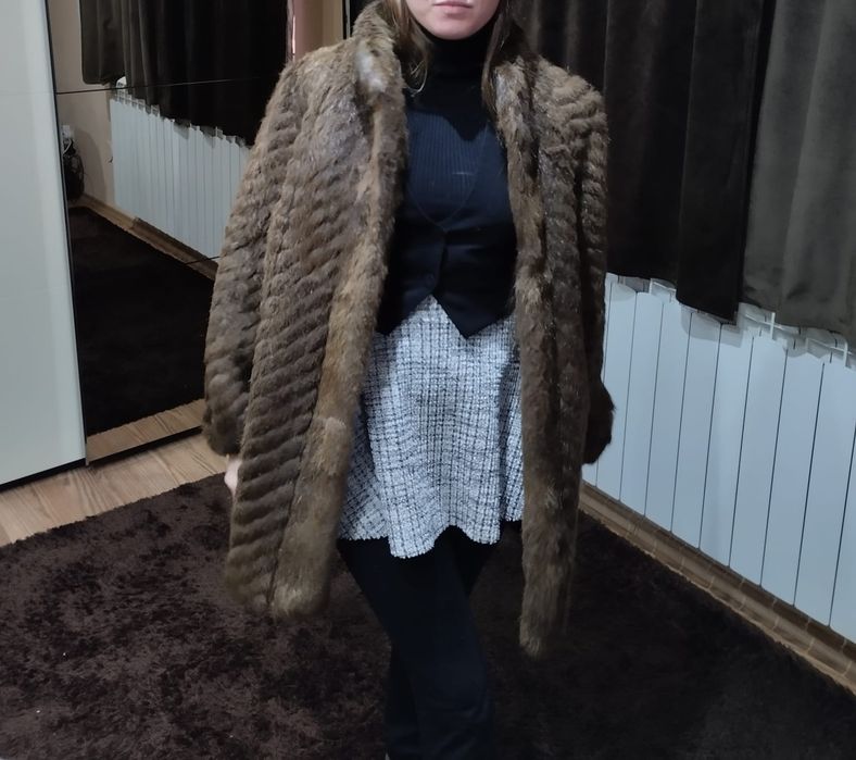 Blana naturala vintage