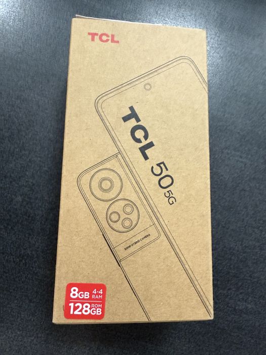 Telefon mobil TCL 50. 5G . 128 GB . 8GB RAM .Nou. Sigilat .Garanție