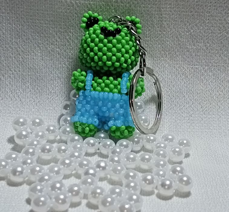 Бисер, плетение, ручная работа.