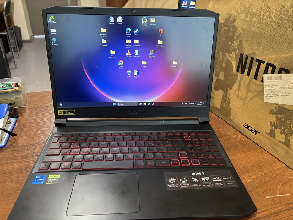 Acer nitro 5 пользовался