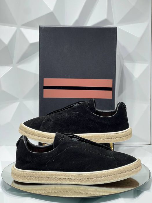Adidasi espadrila Zegna premium full box