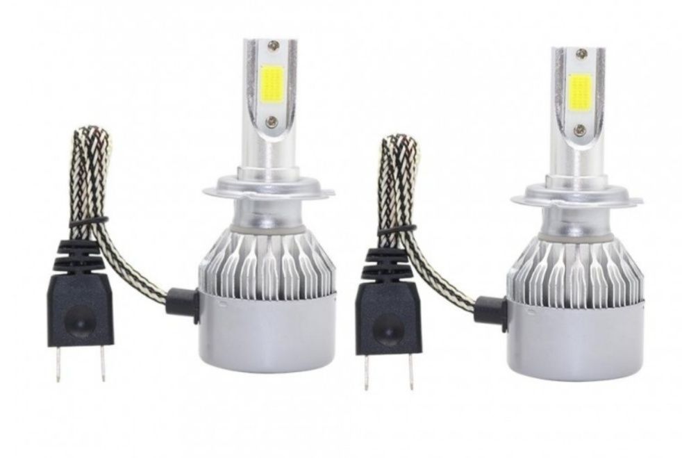 Kit set 2 becuri led auto C6 H7 3800lm 36W