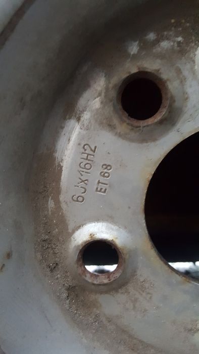 Джанта 16 5х130 с гума 205 16 С бриджстоун