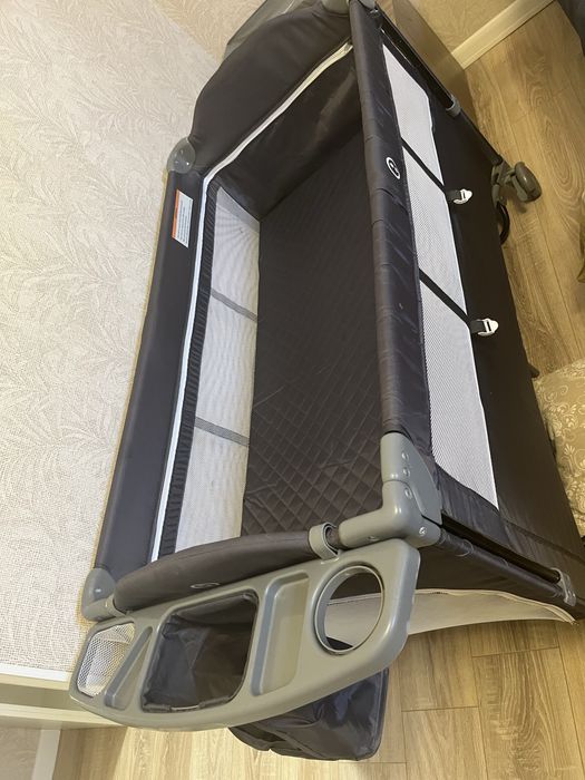 Детская кровать-манеж + матрас