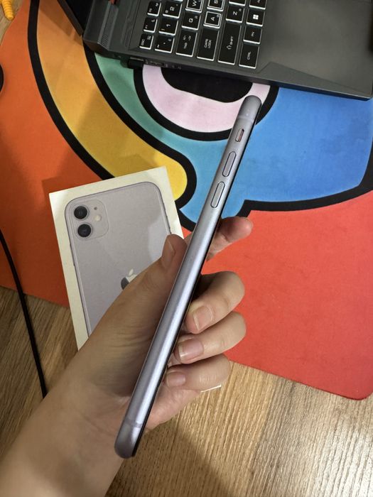 Iphone 11 лиловый 64 гб