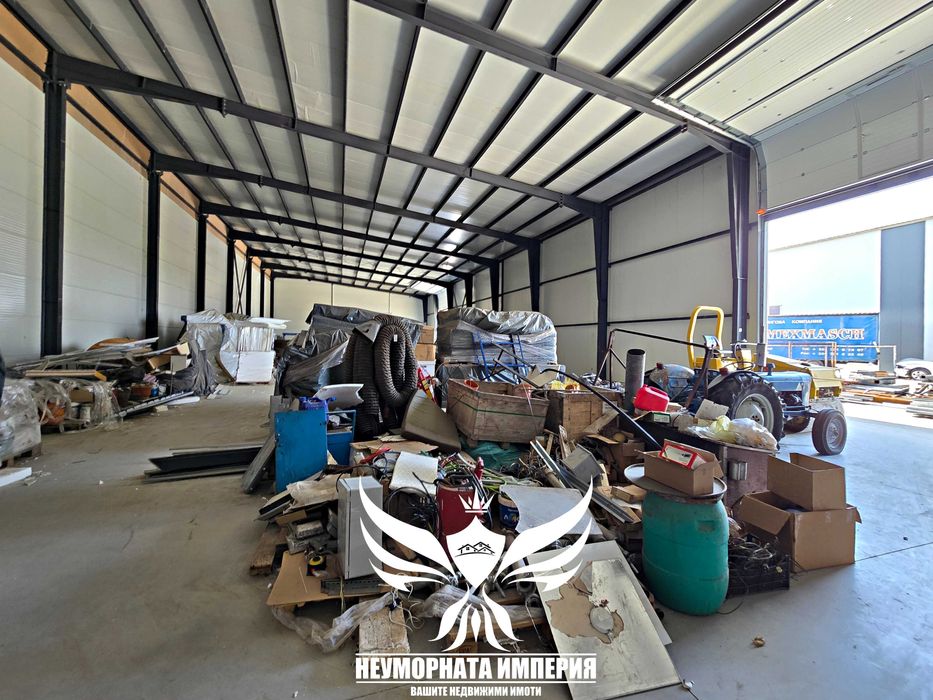 Под наем помещение/склад/цех 1080кв. Асеновград - Пловдив - Крумово