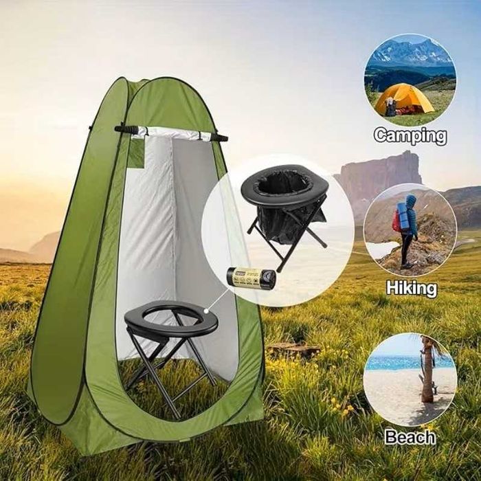 Toalete portabila si pliabila