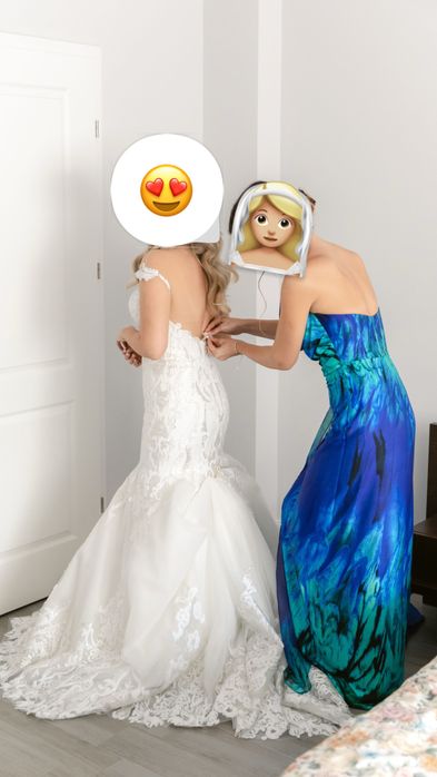 Rochie mireasa tip sirena