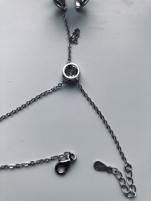 Серебряное браслет - кольцо