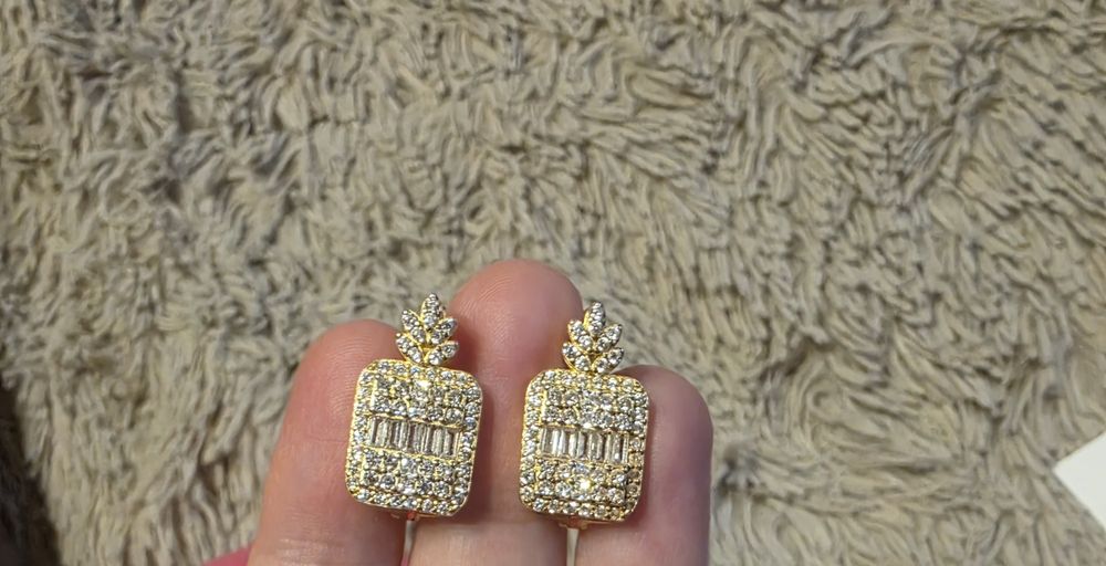 Серьги серебряные