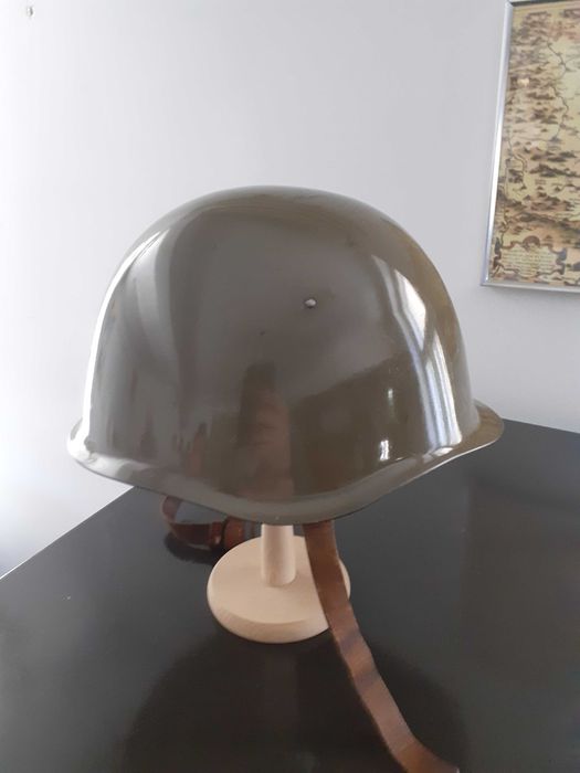 Cască militară cehoslovacă Model 53, fabricată 1958, rară, colectie!