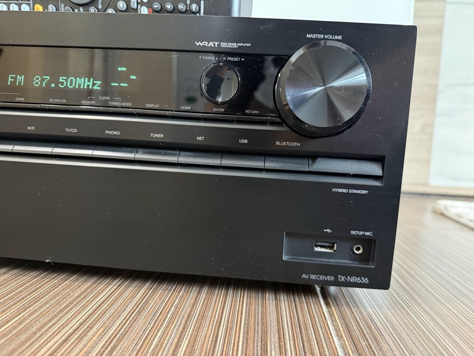 Onkyo TX-NR636 Bluetooth Wi-Fi