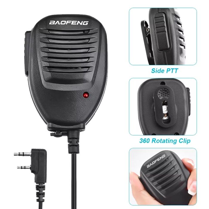 Microfon Walkie-talkie Baofeng, Kenwood, UV5R UV-82, etc