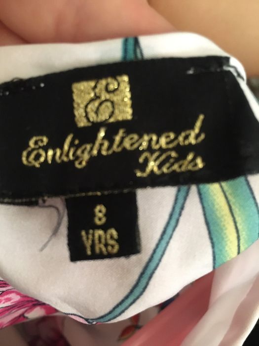 Дълга детска рокля