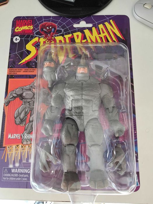 Marvel Legends Spider-Man 94 Rhino sigilat NOU