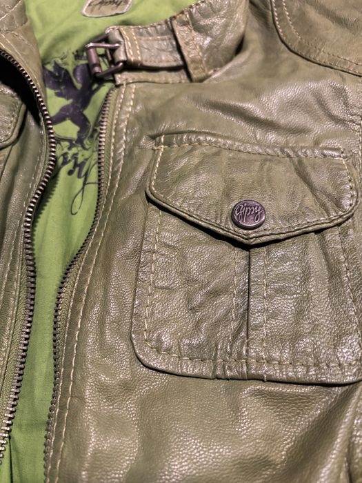 Geaca piele naturala