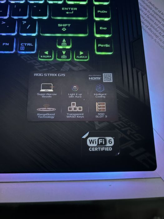 ASUS ROG Strix G15 – laptop gaming, ca nou