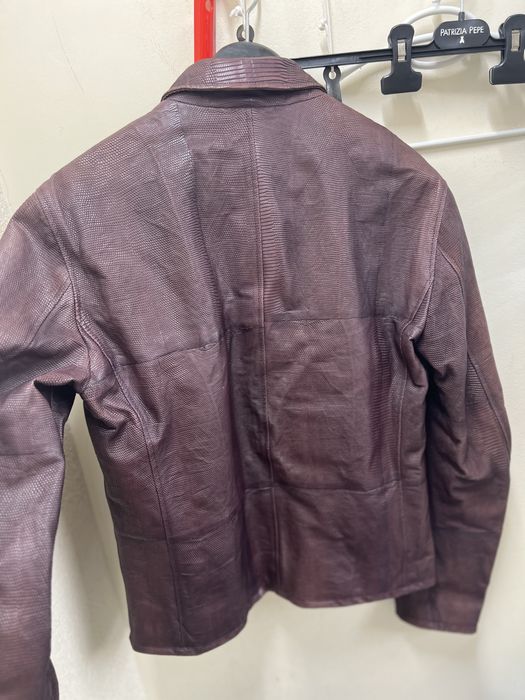 Луксозно яке от истинска игуанска кожа – НОВО, Милано