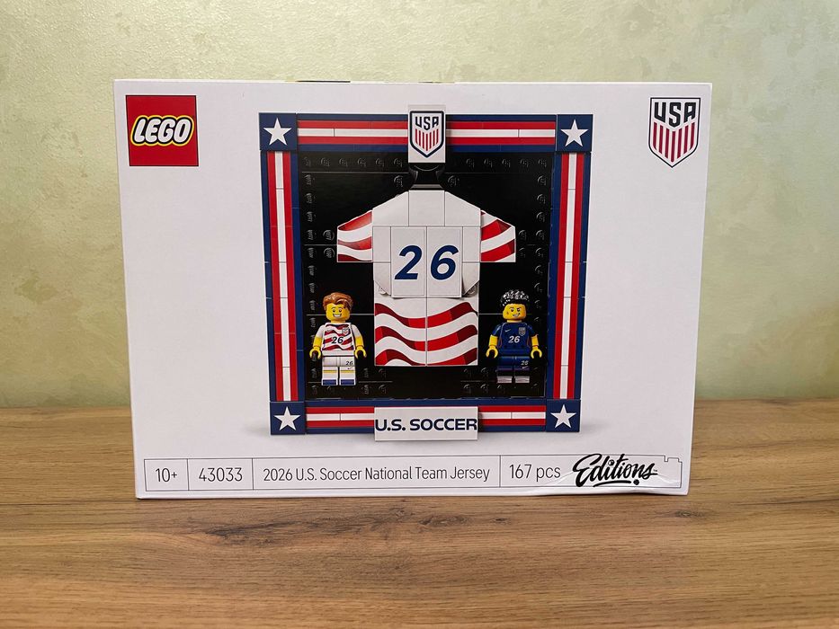 Lego 43033: Футболка национальной сборной США по футболу (Editions)