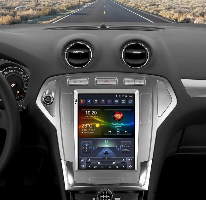 FORD MONDEO MK4 GALAXY AC 9.7" 2008/2010 - вертикална навигация,9813