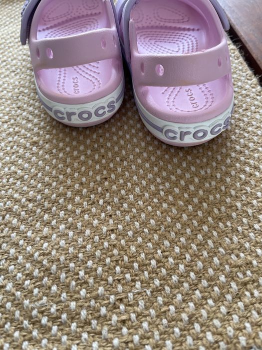 Sandale CROCS marime 24-25 lila-roz