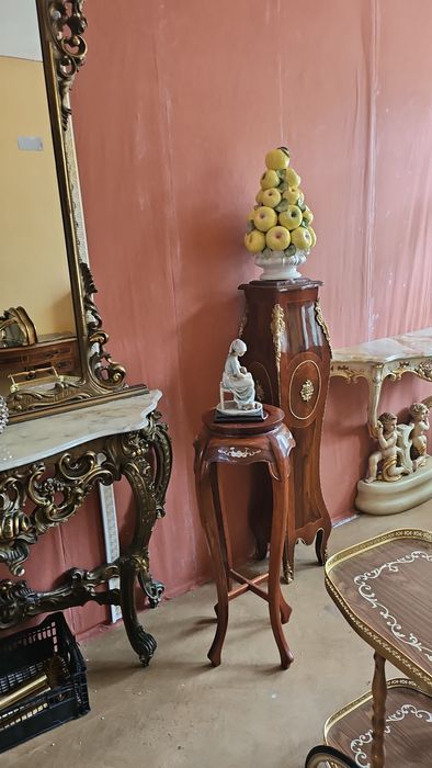 Италианска барокова конзола със огледало